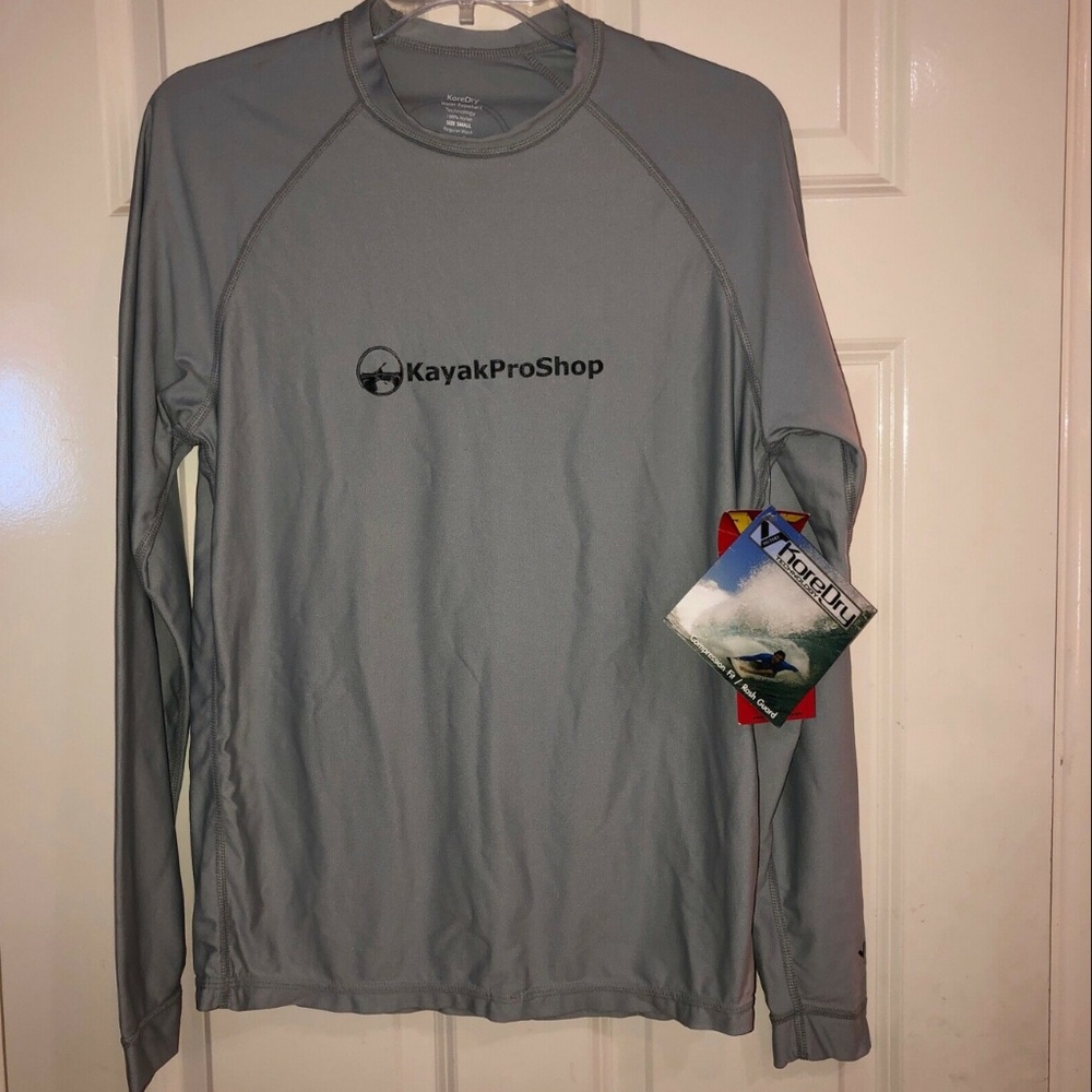 NEW KOREDRY Mens Rash Guard Surf Kayak Paddle Board Swim Shirt 50+ UPF S VICTORY
